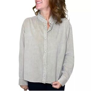 Corduroy Isabelle Shirt Jacket - dylan